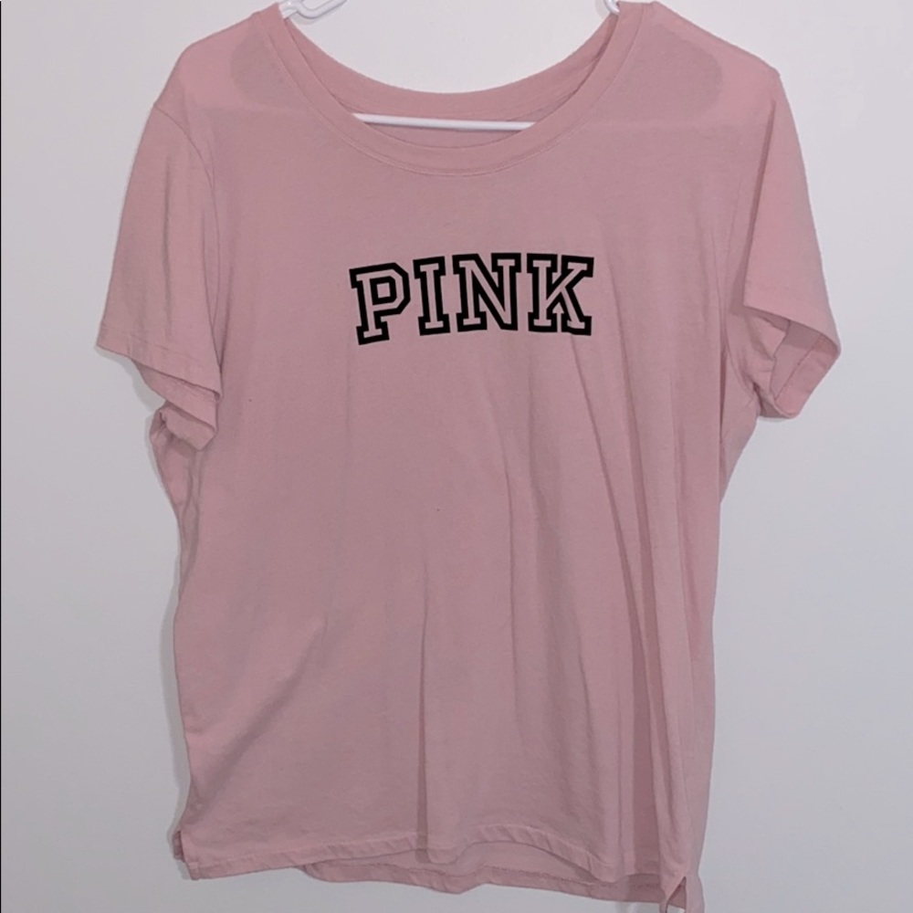 PINK pastel pink tee